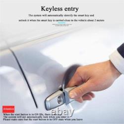 Keyless Entry Kit Remote Starter Stop Push Button Engine Locking Car Accessories
