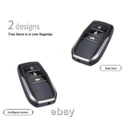 Keyless Entry Kit Remote Starter Stop Push Button Engine Locking Car Accessories