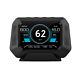 Lcd Car Obd2 Gps Guage Head Up Display Hud Speedometer Alarm System Slope Meter