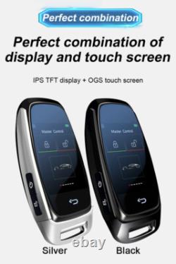 LCD Touch Screen Smart Key For Remote Keyless Entry Start Stop Engine Window