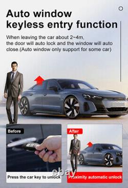 LCD Touch Screen Smart Key For Remote Keyless Entry Start Stop Engine Window