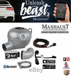 Maxhaust Active Sound Booster V8 Simulation Sound Option Bluetooth App-frd1