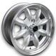 Minilite Style Aluminum Rims Silver For Ford Cortina Mk2 7x15 Et 5
