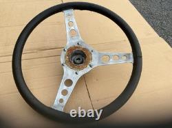 Mk 2 Cortina 1600e, Lotus, Small Boss Steering Wheel