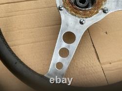 Mk 2 Cortina 1600e, Lotus, Small Boss Steering Wheel