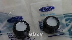 Mk1 Escort Gt Rs Capri Mk2 Cortina 1600e Genuine Ford Nos Radio Control Knobs X2