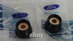 Mk1 Escort Gt Rs Capri Mk2 Cortina 1600e Genuine Ford Nos Radio Control Knobs X2