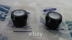 Mk1 Escort Gt Rs Capri Mk2 Cortina 1600e Genuine Ford Nos Radio Control Knobs X2