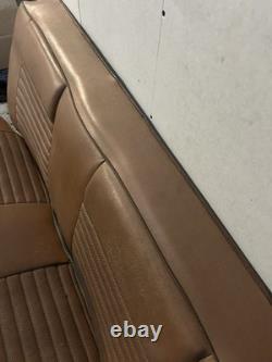 Mk2 Ford Cortina GT Lotus Tan / Brown Basket Weave Front And Rear Seats