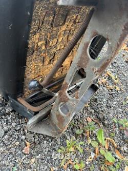 Mk2 Ford Cortina GT Series 1 Black Driver Seat O/S Front Maybe Lotus +runners