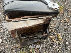 Mk2 Ford Cortina GT Series 1 Black Driver Seat O/S Front Maybe Lotus +runners