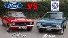 Morris Marina Vs Mk3 Cortina Ford Vs British Leyland 70s Shootout 1971 1 8 Super 1977 1 6 L