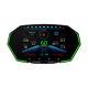 Multi-function Car Hud Head Up Display Kmh&mph Gps Speedometer Speed Tired Alarm