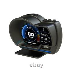 OBD+GPS Dual System Car SUV HUD Gauge Digital Speedometer withAlarm Ambient Light