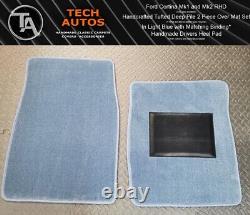 Over Mat Set Handmade to Order Tufted Deep Pile Ford Cortina Mk1 & Mk2
