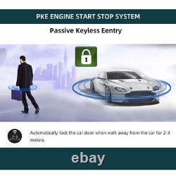 PKE Keyless Entry Auto Sensing Unlock Lock System Kit Car Remote Start Engine
