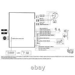 PKE Keyless Entry Engine Start Alarm System Push Button Remote Start Stop Kits