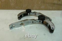 Pair Nos Genuine Ford Classic Chrome Rear Qtr Window Handle Escort Cortina Capri