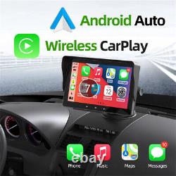 Portable Car 7 IPS Touch Screen Navigation Bluetooth Monitor FM/AUX/BT WithCamera