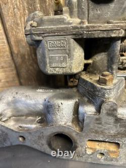 Rare FoMoCo Ford Inlet Manifold & Carburettor 681F 9425AA Mancave Escort Cortina