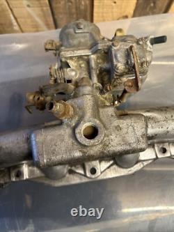 Rare FoMoCo Ford Inlet Manifold & Carburettor 681F 9425AA Mancave Escort Cortina