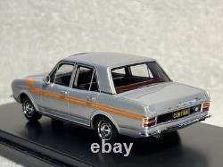 Rare Traxx Top Gear 143 Ford Cortina GT Mk2 In Quick Silver In Display Case