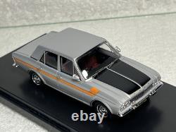 Rare Traxx Top Gear 143 Ford Cortina GT Mk2 In Quick Silver In Display Case