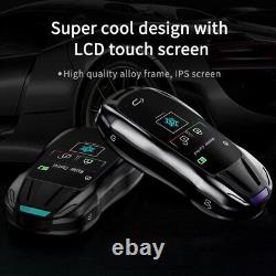 Remote Smart Key Car Keyless Entry Automatic Lock LCD Touch Screen Universal SUV