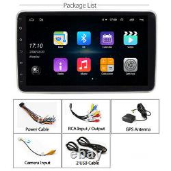Rotatable 10.1-in Car Stereo Radio GPS Navigation Wifi Android 9.0 1Din 2GB 32GB