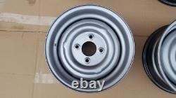 SET OF 4 FORD CORTINA MK2 ESCORT LOTUS GT 5.5j x 13 STEEL WHEEL RIMS