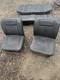 Set Of 1970 Ford Corsair Black Vinyl Seats Will Also Fit Mk2 Cortina 4 Door