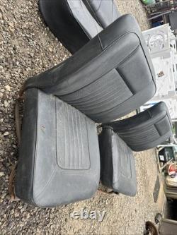 Set Of 1970 Ford Corsair Black Vinyl Seats Will Also Fit Mk2 Cortina 4 Door