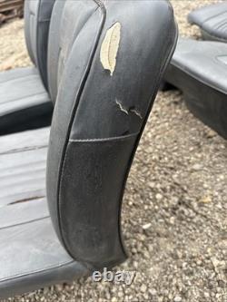 Set Of 1970 Ford Corsair Black Vinyl Seats Will Also Fit Mk2 Cortina 4 Door