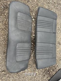 Set Of 1970 Ford Corsair Black Vinyl Seats Will Also Fit Mk2 Cortina 4 Door