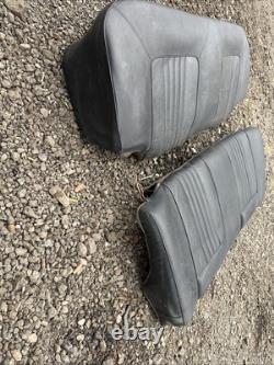 Set Of 1970 Ford Corsair Black Vinyl Seats Will Also Fit Mk2 Cortina 4 Door