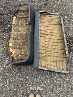 Set Of 1970 Ford Corsair Black Vinyl Seats Will Also Fit Mk2 Cortina 4 Door