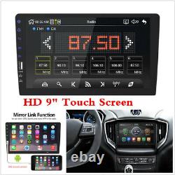 Single 1 Din 9 Car Radio Bluetooth USB Audio Stereo Multimedia MP5 Player Kit