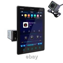 Single 1DIN Car Stereo Radio Touch Screen FM MP5 Player Audio IPS Track Camera