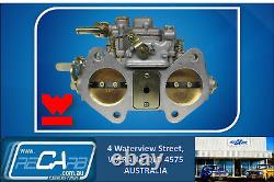 Single 45 DCOE GENUINE WEBER Carburetor Kit suit Ford Cortina Escort 2L Pinto