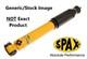 Spax Adjustable Rear Shock For Ford (europe) Cortina Mk2 (excl Lotus Cortina)