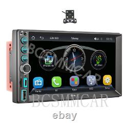 Stereo Car FM Radio MP5 Multimedia Player Double 2 DIN Touch Screen For Carplay