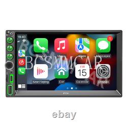 Stereo Car FM Radio MP5 Multimedia Player Double 2 DIN Touch Screen For Carplay