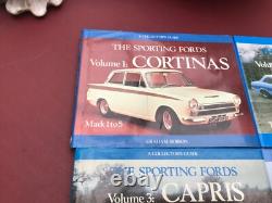 THE SPORTING FORDS Vols 1-5 Cortina, Escort, Capri, Sierra & FWD Escorts