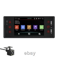 Touch Screen 1 Din 5in Car Stereo Radio Bluetooth Audio MP5 Player FM Receiver