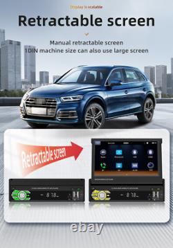 Touch Screen Car Stereo MP5 Player Radio BT For Carplay Android Auto Head Unit