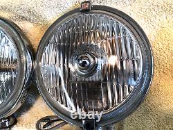 Triumph Tr4 Tr5 Spitfire Sunbeam Alpine Lucas Ft10 Fog Lamps Refurbished