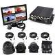 Truck Van Bus Car Vehicle Dvr Video Recorder Box&7monitor Ccd Front Rear Camera