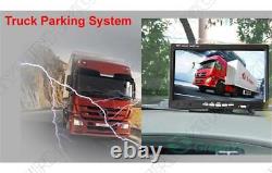 Truck Van Bus Car Vehicle DVR Video Recorder Box&7Monitor CCD Front Rear Camera