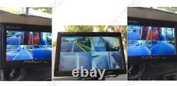 Truck Van Bus Car Vehicle DVR Video Recorder Box&7Monitor CCD Front Rear Camera