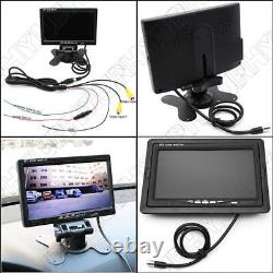 Truck Van Bus Car Vehicle DVR Video Recorder Box&7Monitor CCD Front Rear Camera